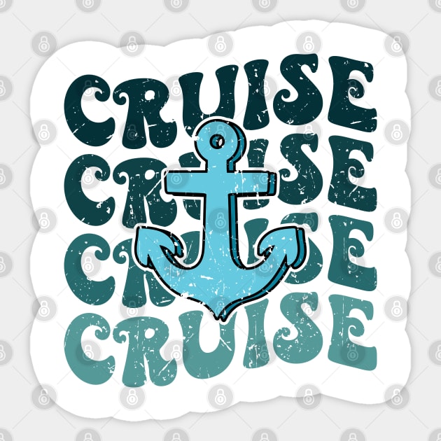 Cruise Sticker by Zedeldesign